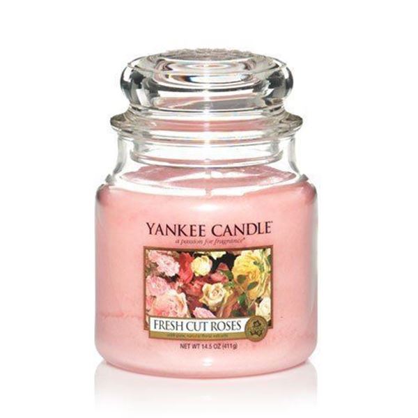 Fresh cut Roses medium Jar