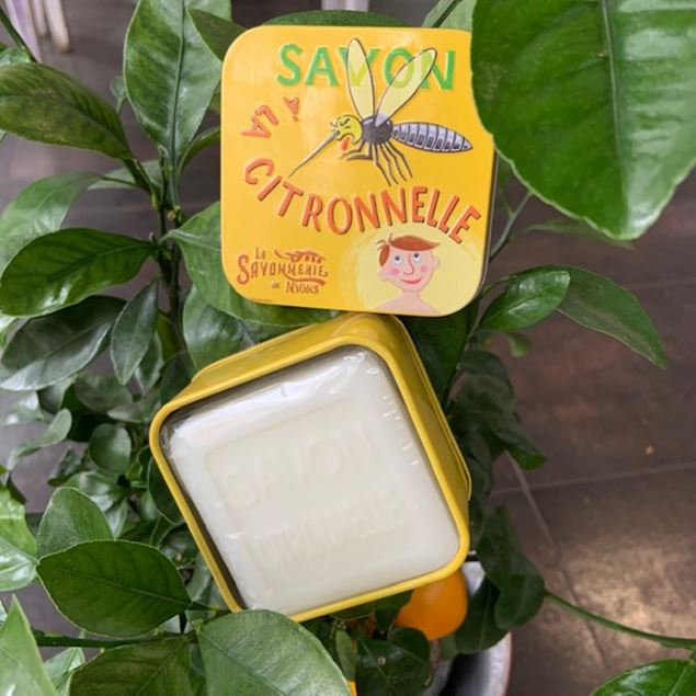 Boîte Métal & Savon à la Citronnelle 