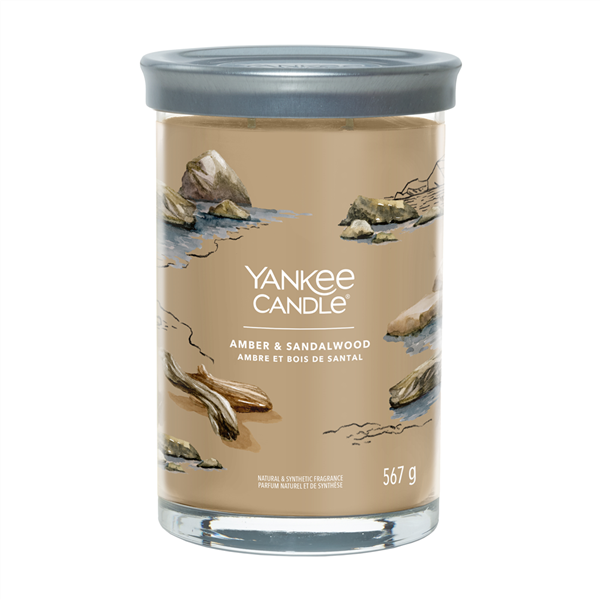 Image sur Ambre et boid de santal Signature Large Tumbler