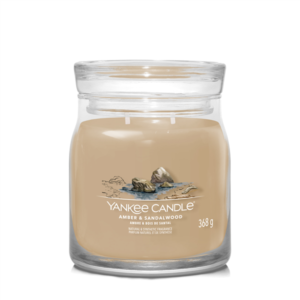 Image sur Ambre et boid de santal Signature Medium Jar