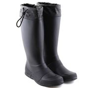 Regenstiefel für Frauen "Pure Black". Bottes de pluie pour femme "Pure Black".