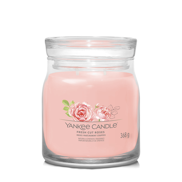 Bild von Fresh cut Roses Signature Medium Jar