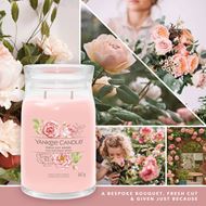 Bild von Fresh cut Roses Signature Medium Jar