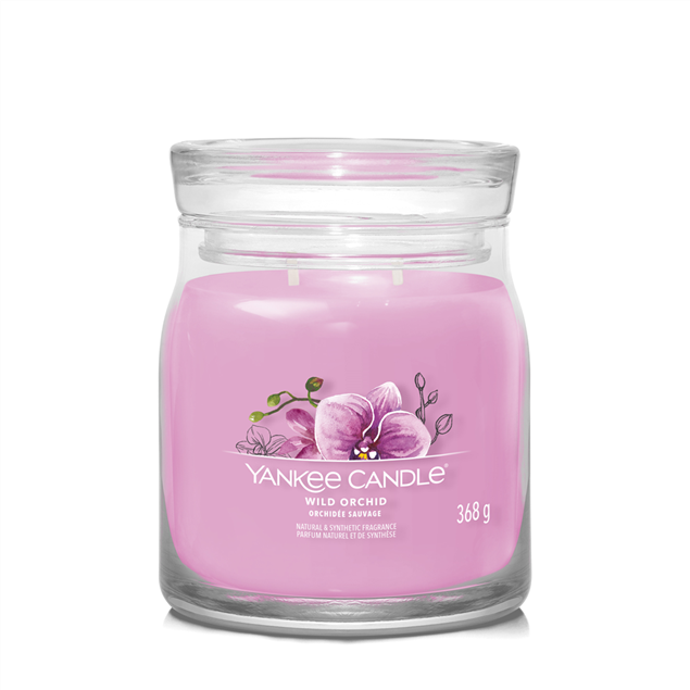 Image de Orchidée sauvage Signature Medium Jar