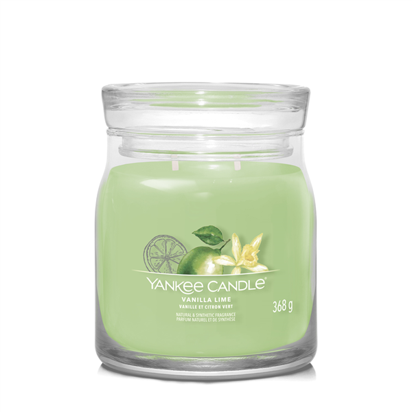 Image sur Vanille et Citron Vert Signature Medium Jar