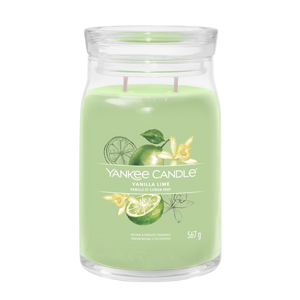 Image sur Vanille et Citron Vert Signature Large Jar