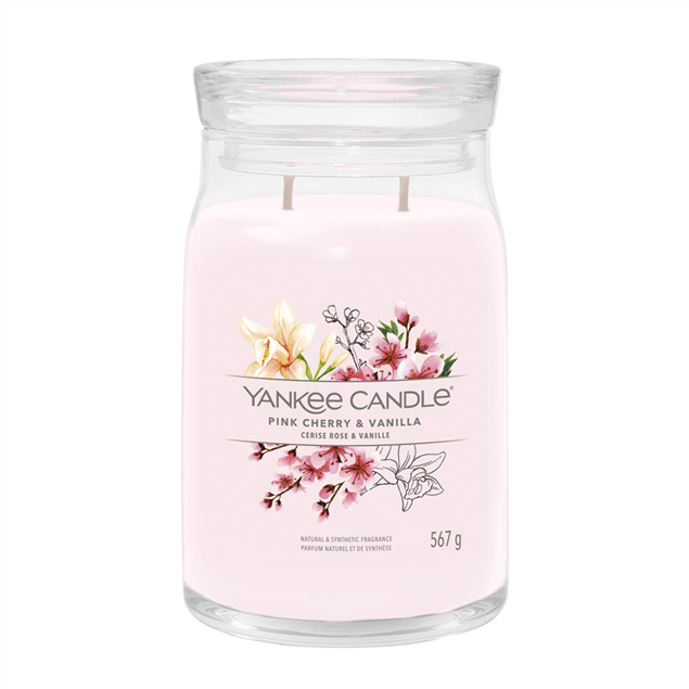 Image de Vanille rose à la cerise Signature Large Jar