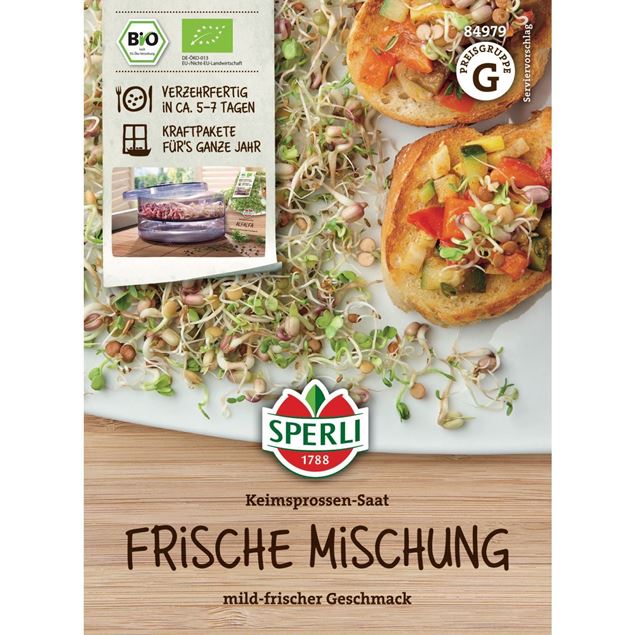 Bild von Keimsprossen-Saat 'Frische Mischung' - 40gr