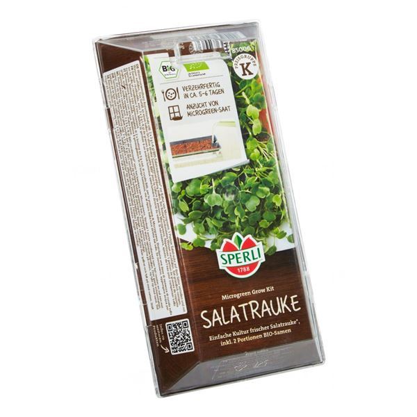 Bild von Microgreen-Anzuchtset 'Grow-kit Rucola'