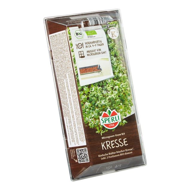 Bild von Microgreen-Anzuchtset 'Kresse Grow-Kit'