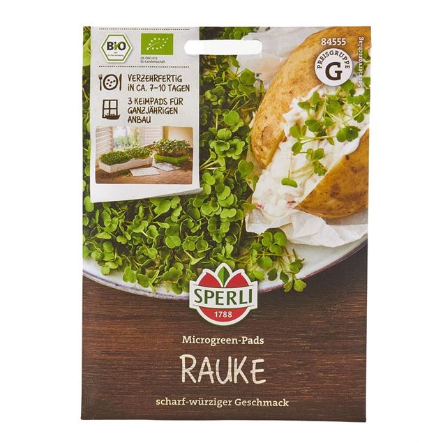 Bild von Microgreen-Pads 'Rauke' - 3 Pads