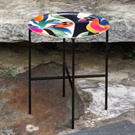 Image sur Table d'appoint ludique "Frank the Bird", Ø 46 cm