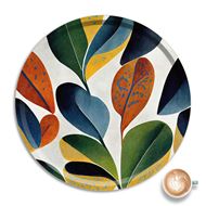 Image sur Table d'appoint ludique "Leaves", Ø 65 cm