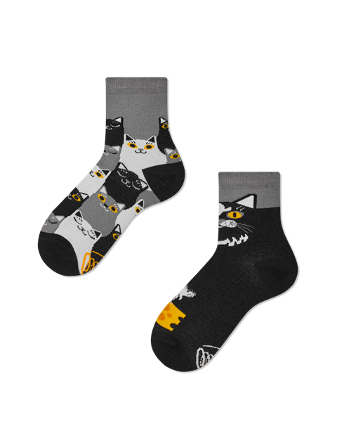 Image sur Black Cat Kids Socks