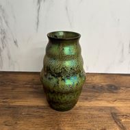 Edle Mobach Keramik Vase H 23cm, Ø 13cm