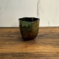 Edle Mobach Keramik Vase H 8,5cm, Ø 6,5cm