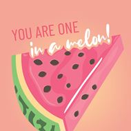 Image sur Cartes «One in a Melon» (Set de 10)