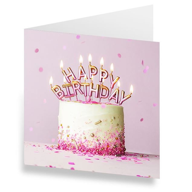 Image de Cartes «Happy Birthday» (Set de 10)