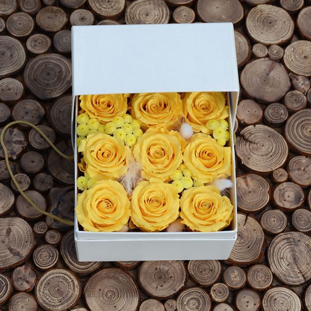 Image de Coffret de roses éternelles