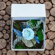 Rosenbox pastellblau