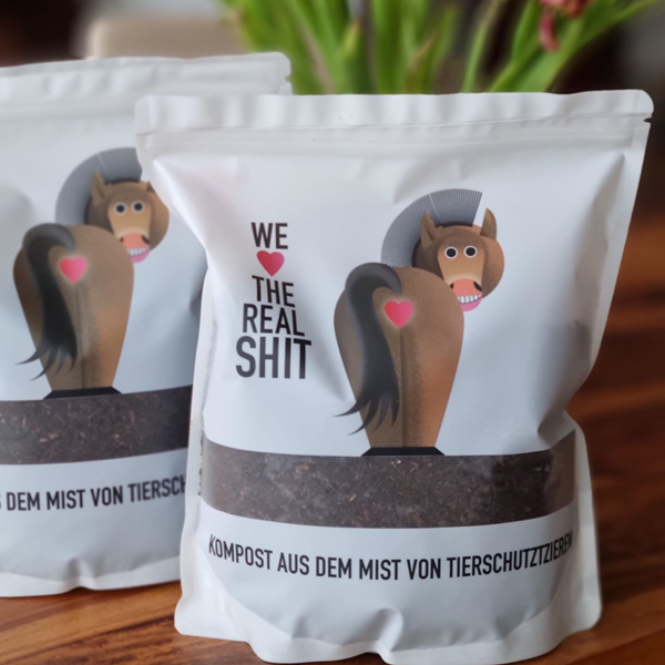 We Love the Real Shit - Kompost Verpackung 3.5l