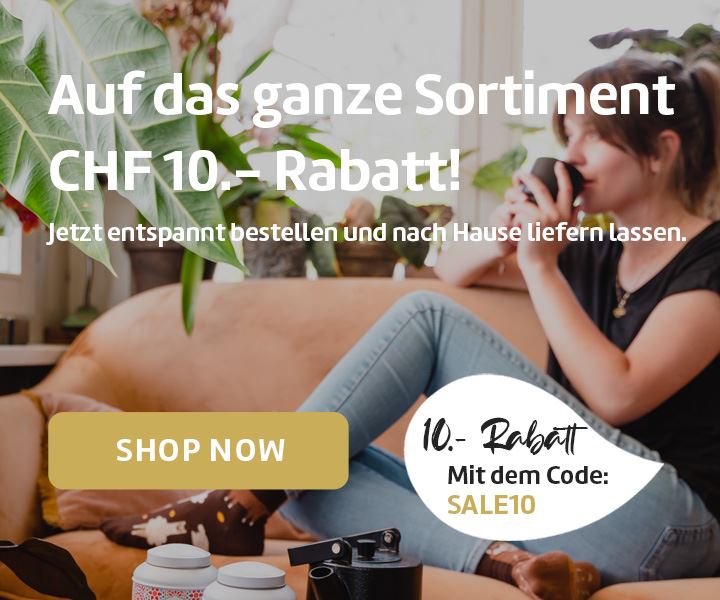 Auf das ganze Sortiment CHF 10.- Rabatt! Jetzt entspannt bestellen und nach Hause liefern lassen.